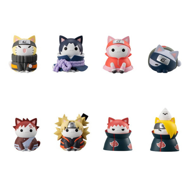 [FIG] (BOX)(再販)MEGA CAT PROJECT 決戦!暁戦突入編 NARUTO-ナルト- 疾風伝 フィギュア(8個) メガハウス