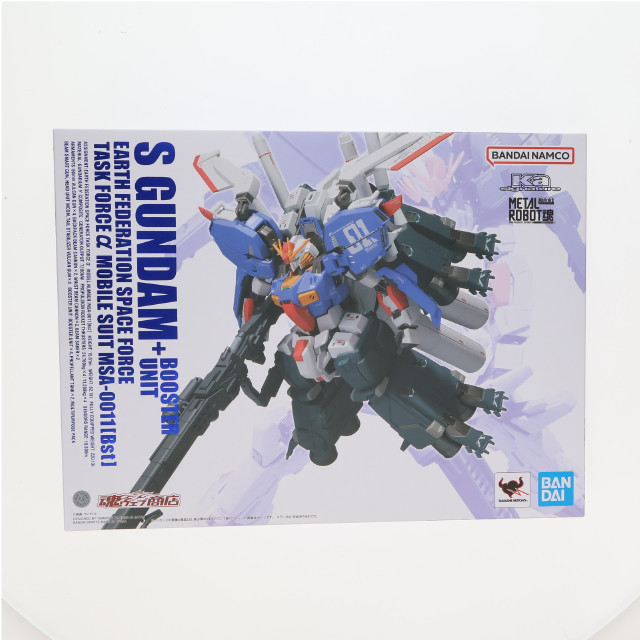 [FIG]魂ウェブ商店限定 METAL ROBOT魂(Ka signature)(SIDE MS) Sガンダム(ブースター・ユニット装着型) ガンダム・センチネル 完成品 可動フィギュア バンダイスピリッツ
