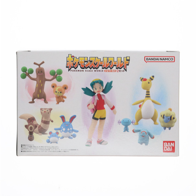 [FIG] (食玩)ポケモンスケールワールド ジョウト地方2セット ポケットモンスター 1/20 フィギュア バンダイ