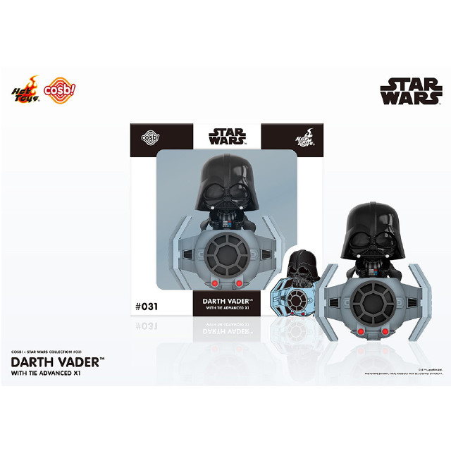 [FIG]Cosbi(コスビ) スター・ウォーズ・コレクション #031 ダース・ベイダー&タイ・アドバンストX1[映画『スター・ウォーズ』] STAR WARS 完成品 フィギュア(CBX-SW#031) ホットトイズ