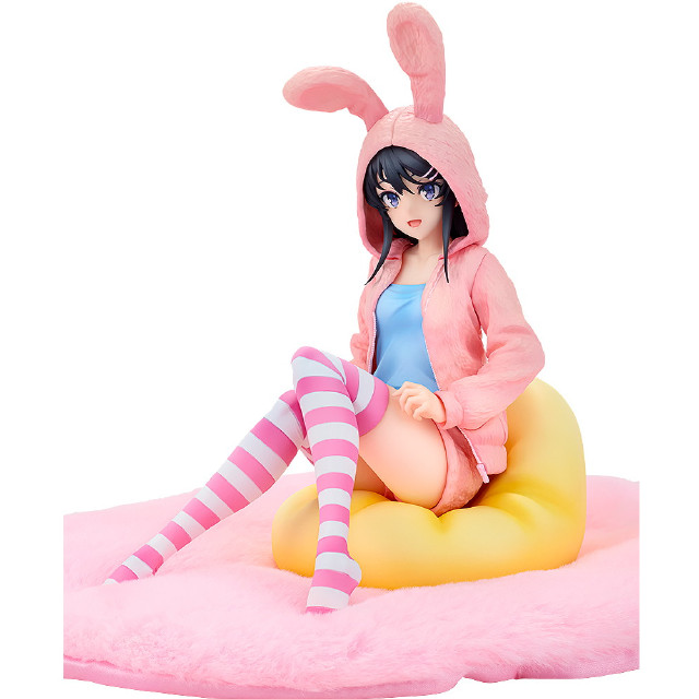 [FIG] 桜島麻衣(さくらじままい) フード☆るっく うさみみver. Popular edition 青春ブタ野郎はランドセルガールの夢を見ない 1/7 完成品 フィギュア KADOKAWA(カドカワ)