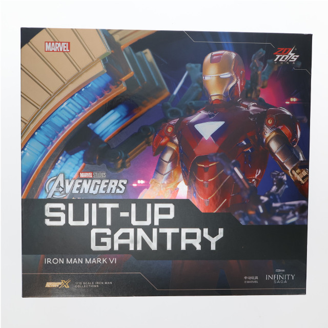 [FIG]アイアンマン マーク6 & スーツアップガントリー アベンジャーズ 1/10 完成品 可動フィギュア ZD Toys(Zhong Dong Toys)