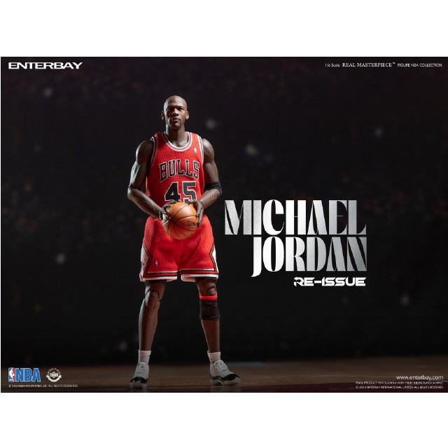 [FIG] (限定再販)リアルマスターピース NBAコレクション マイケル・ジョーダン I'm BACK #45 1/6 コレクティブル フィギュア 完成品 可動フィギュア ENTERBAY(エンターベイ)
