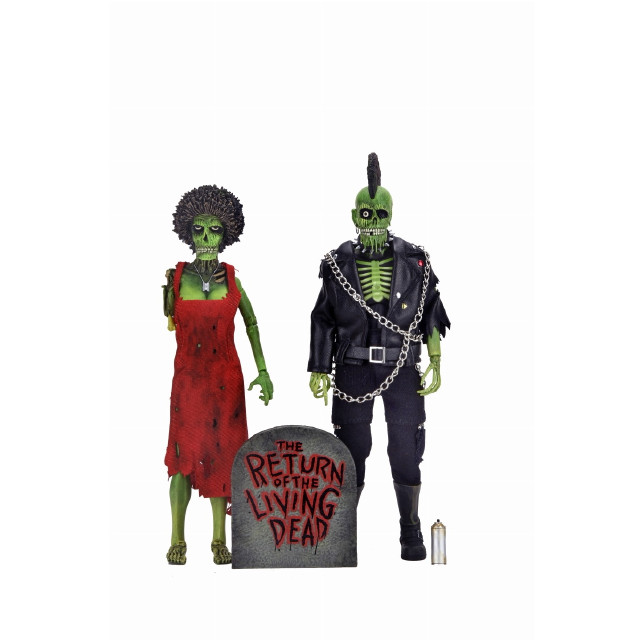 [FIG] ゾンビ・トラッシュ & ゾンビ・スーサイド バタリアン 8インチ アクションドール 2PK 完成品 可動フィギュア ネカ