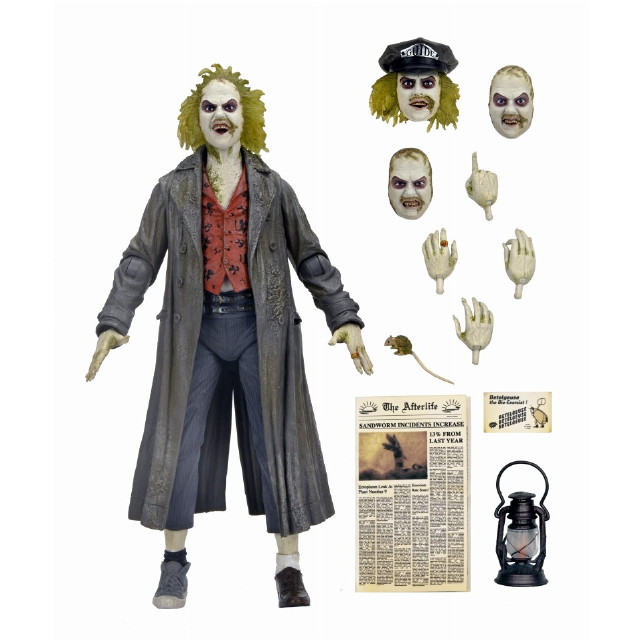 [FIG] ビートルジュース(ツアーガイド バイオ・エクソシストver.) 完成品 アルティメット 7インチ アクションフィギュア ネカ