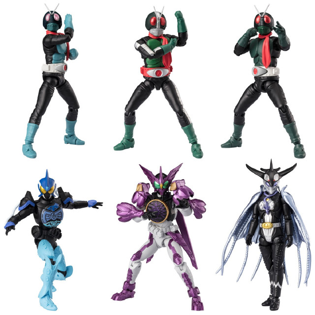[FIG] (BOX)(食玩)掌動-XX(ダブルクロス) 仮面ライダー10 可動フィギュア(10個) バンダイ