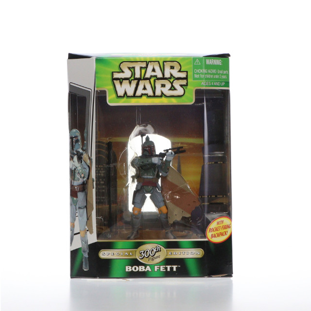 [FIG]スター・ウォーズ パワー・オブ・ザ・ジェダイ ベーシックフィギュア ボバ・フェット 300体記念バージョン(海外流通版) STAR WARS 完成品 可動フィギュア ハズブロ