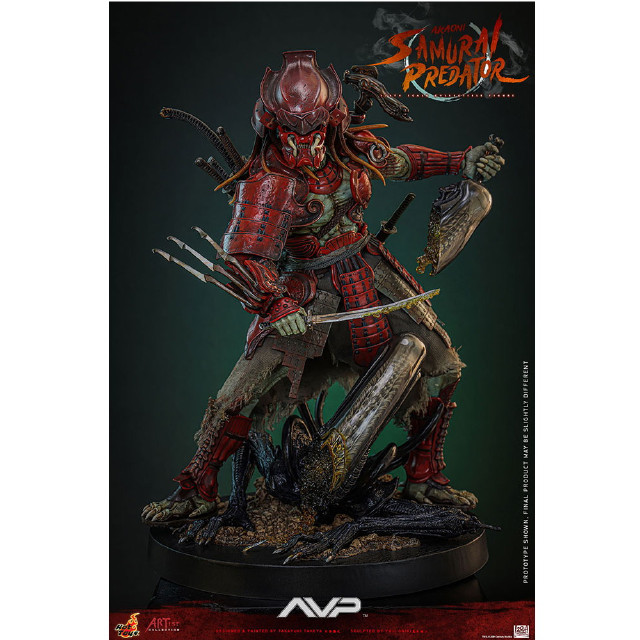[FIG] アーティスト・コレクション 赤鬼サムライ・プレデター(竹谷隆之×鬼木祐二) エイリアンVS.プレデター 1/6 完成品 可動フィギュア(AC#06) ホットトイズ