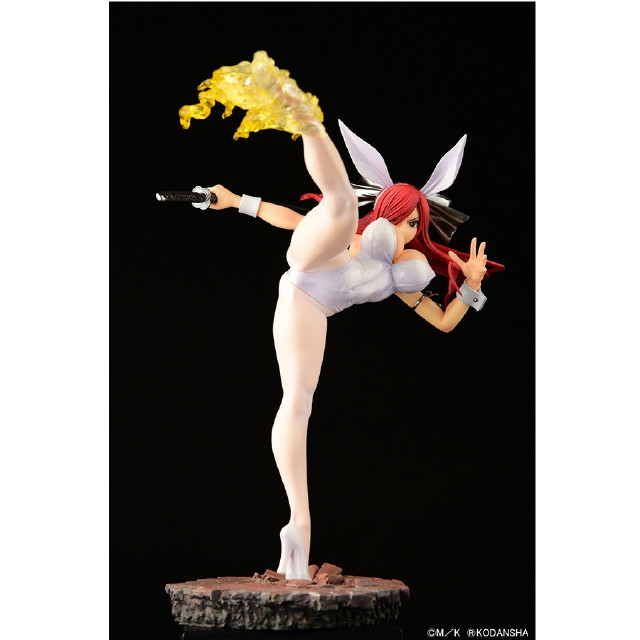[FIG] エルザ・スカーレット ハイキックver.白兎 FAIRY TAIL(フェアリーテイル) 1/6 完成品 フィギュア オルカトイズ