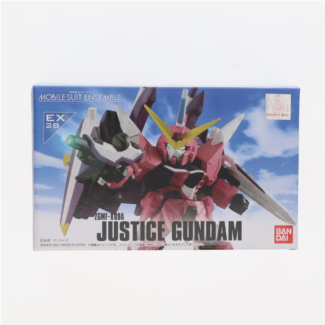 [FIG]プレミアムバンダイ限定 MOBILE SUIT ENSEMBLE(モビルスーツ アンサンブル) EX28 ジャスティスガンダム 機動戦士ガンダムSEED(シード) 完成品 可動フィギュア バンダイ