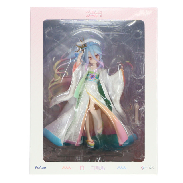 [FIG]FURYU HOBBY MALL限定 白(しろ) -白無垢- ノーゲーム・ノーライフ 1/7 完成品 フィギュア(AMU-FNX0989) フリュー