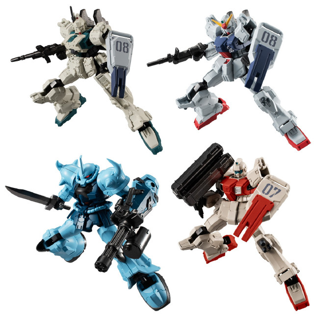 [FIG] (BOX)(食玩)機動戦士ガンダム GフレームFA 第08MS小隊 SPECIAL SELECTION 可動フィギュア(10個) バンダイ
