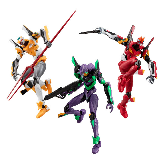 [FIG] (BOX)(食玩) EVA-FRAME-DX:ヱヴァンゲリヲン新劇場版 可動フィギュア(3個) バンダイ