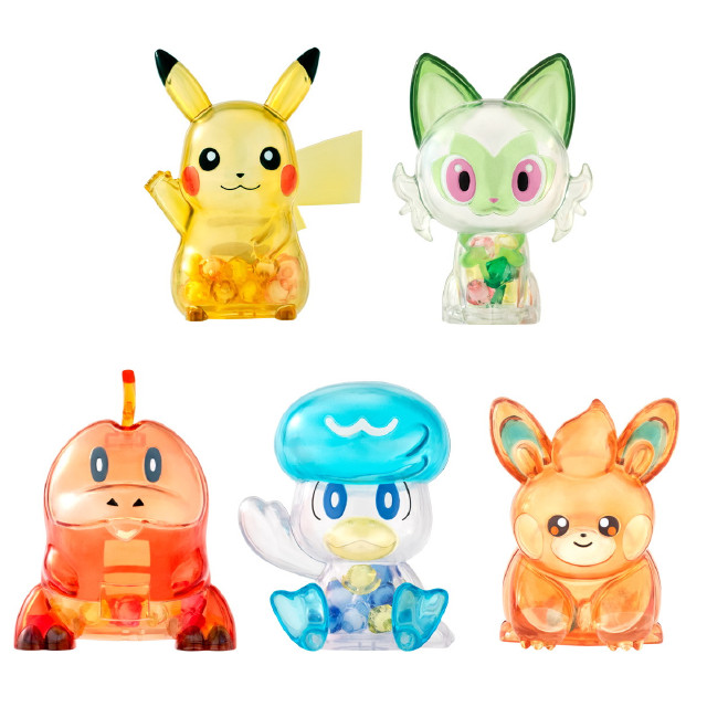 [FIG] (BOX)(食玩) ポケモン クリスタルコット ポケットモンスター フィギュア(10個) バンダイ