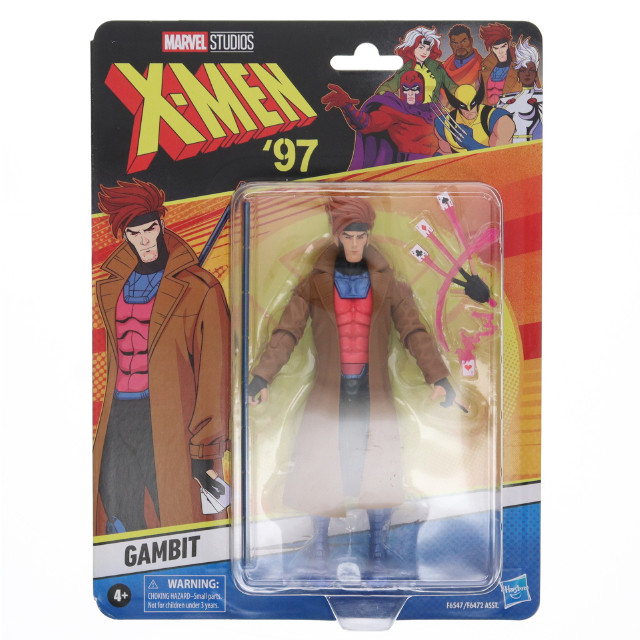 [FIG]マーベル・レジェンド X-MENシリーズ ガンビット[アニメ『X-MEN(エックスメン) '97』] 完成品 6インチ・アクションフィギュア(海外流通版) ハズブロ