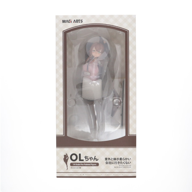 [FIG] 色紙&タペストリー付属 意外と体が柔らかい会社に行きたくないOLちゃん ピンクVer. 豪華版 1/6 完成品 フィギュア MAGI ARTS(マギアーツ)