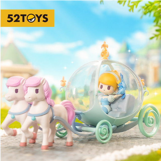 [FIG] マイルストン流通限定 ディズニープリンセス D-babyシリーズ シンデレラドリームカート 完成品 フィギュア 52TOYS