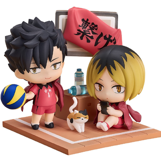 [FIG] Qset+ 孤爪研磨 ・ 黒尾鉄朗(こづめけんま くろおてつろう) ハイキュー!! 完成品 フィギュア グッドスマイルアーツ上海