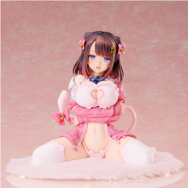 [FIG] リボンヘアピンちゃん(猫りん堂イラスト) カットイラスト 完成品 フィギュア ユニオンクリエイティブ