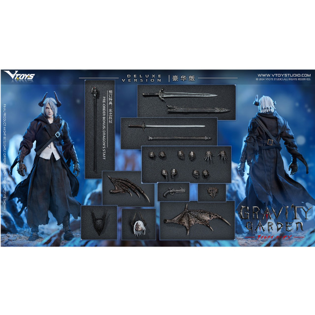 [FIG] 予約特典付属 GRAVITY GARDENシリーズ HUNTER OF DRAGONFYRE(ハンターオブドラゴンファイア) 豪華版 1/12 完成品 可動フィギュア VTOYS