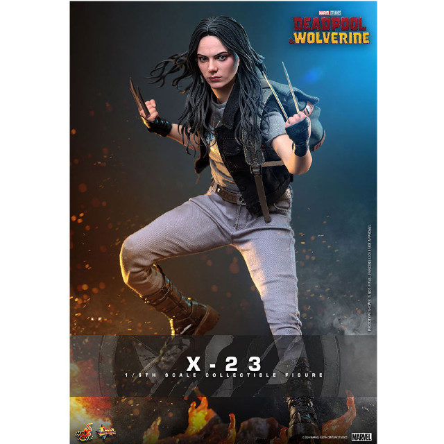 [FIG] ムービー・マスターピース X-23 デッドプール&ウルヴァリン 1/6 完成品 可動フィギュア(MM#781) ホットトイズ