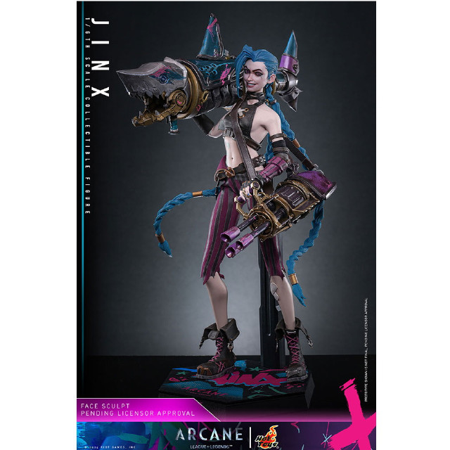 [FIG] テレビ・マスターピース ジンクス Arcane(アーケイン) 1/6 完成品 可動フィギュア(TM#137) ホットトイズ