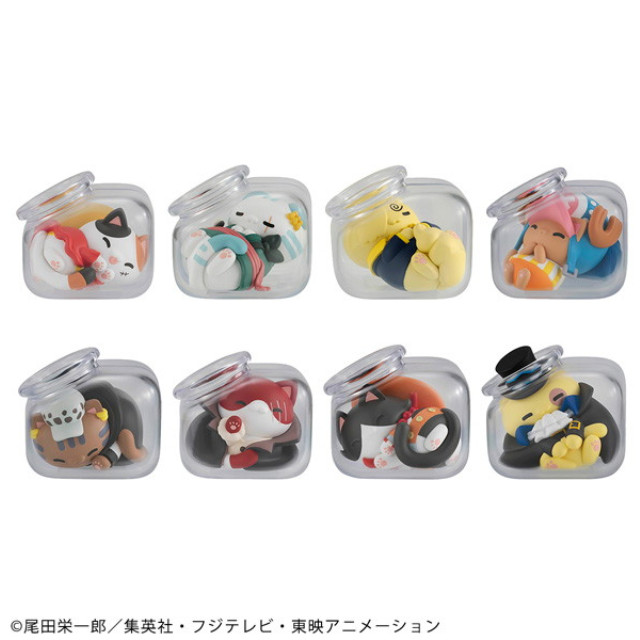 [FIG] (BOX) MEGA CAT PROJECT おやすみニャンピースニャーン!編 ONE PIECE(ワンピース) フィギュア(8個) メガハウス