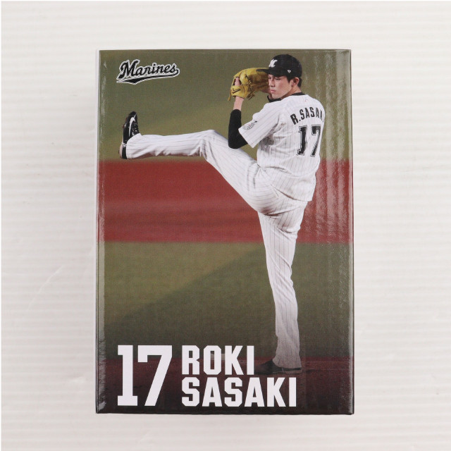 [FIG] 佐々木朗希(ささきろうき) 背番号17 投手 千葉ロッテマリーンズ ボブルヘッド TEAM26会員来場特典 完成品 フィギュア 千葉ロッテマリーンズ