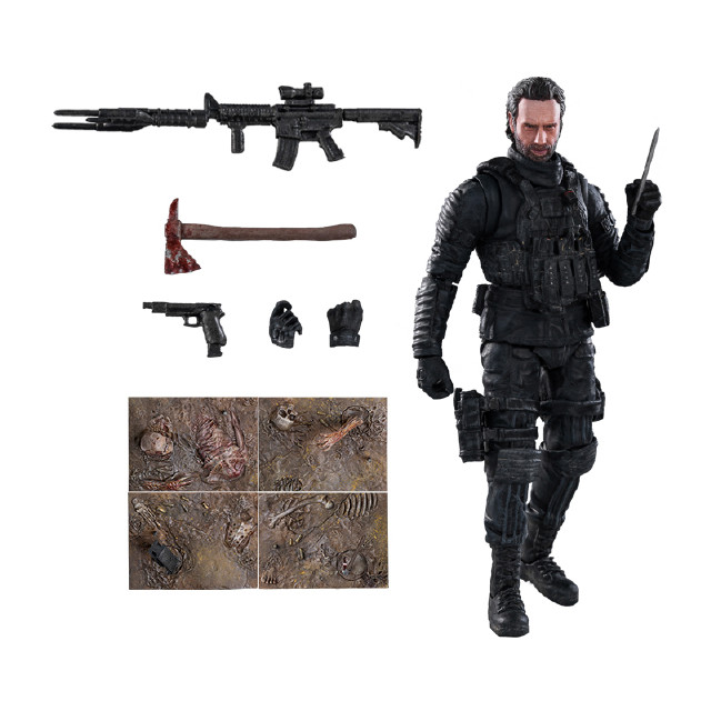 [FIG] エクスクイジット ミニ リック ウォーキング・デッド: ザ・ワンズ・フー・リブ 1/18 完成品 アクションフィギュア(EMW0309) ハイヤトイズ