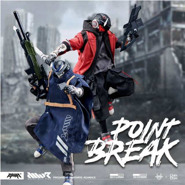 [FIG] POINT BREAK Set(ポイント・ブレイク セット) 1/12 完成品 可動フィギュア Devil Toys(デビルトイズ)