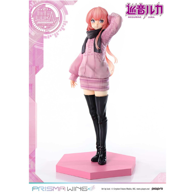 [FIG] PRISMA WING 巡音ルカ(めぐりねるか) Art by lack ピアプロキャラクターズ 1/7 完成品 フィギュア(PWPCL-02P) プライム1スタジオ