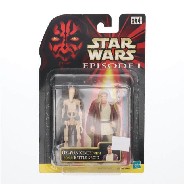 [FIG] オビ=ワン・ケノービ with bonus バトル・ドロイド STAR WARS(スター・ウォーズ) エピソード1/ファントム・メナス ベーシックフィギュア コレクション1 完成品 可動フィギュア(84085) ハズブロ