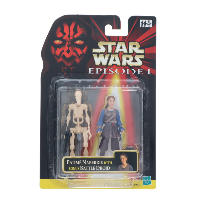 [FIG] パドメ・ネイベリー(パドメ・アミダラ) with bonus バトル・ドロイド STAR WARS(スター・ウォーズ) エピソード1/ファントム・メナス ベーシックフィギュア コレクション1 完成品 可動フィギュア(84085) ハズブロ