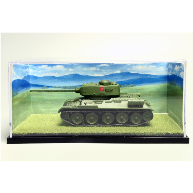[FIG] (再販) てのひら戦車道コレクション T-34/85 プラウダ高校 草原に集結です! ガールズ&パンツァー劇場版 1/72 完成品 フィギュア(GPC72-19) プラッツ