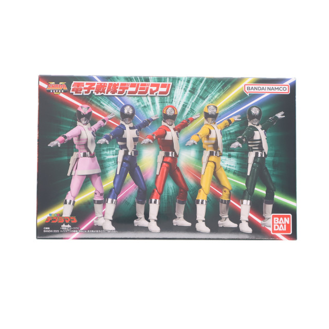 [FIG] (食玩) プレミアムバンダイ限定 SHODO SUPER 電子戦隊デンジマン 可動フィギュア バンダイ