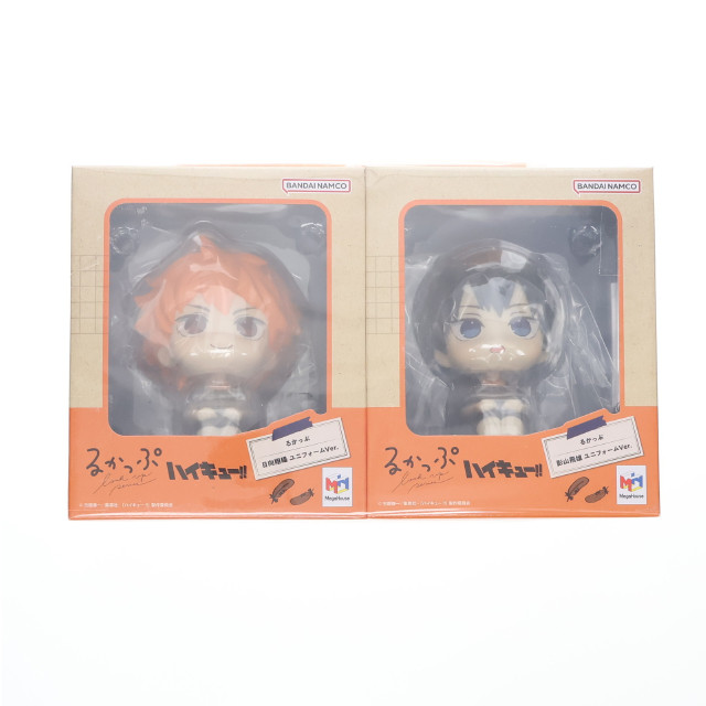 [FIG] プレミアムバンダイ限定特典付属 るかっぷ 日向翔陽&影山飛雄(ひなたしょうよう&かげやまとびお) ユニフォームVer. ハイキュー!! 完成品 フィギュア メガハウス