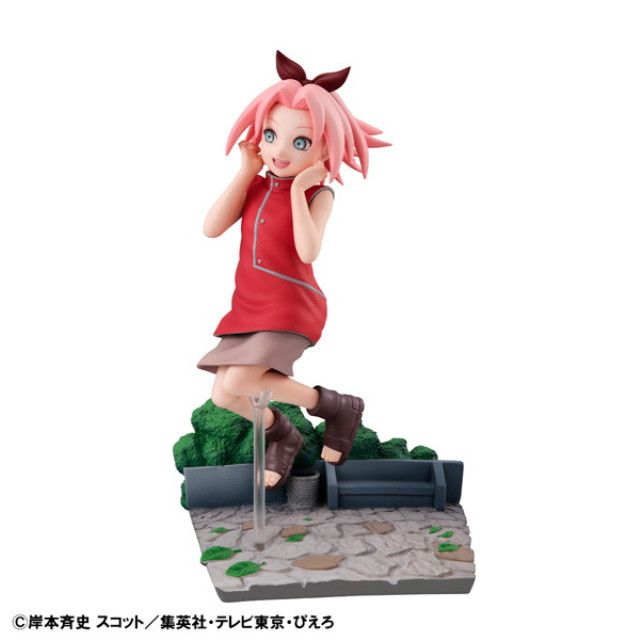 [FIG] G.E.M.シリーズ 春野サクラGO!(はるのさくら) NARUTO-ナルト- 完成品 フィギュア メガハウス