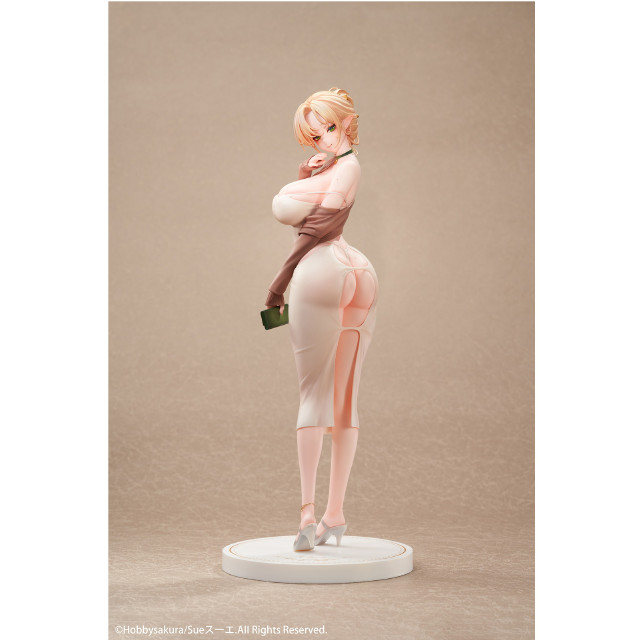 [FIG] タペストリー付属 人妻エルフ ユリエ 豪華版 illustration by Sueスーエ 1/7 完成品 フィギュア HOBBY SAKURA(ホビーサクラ)