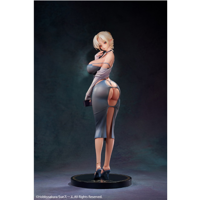 [FIG] タペストリー付属 人妻エルフ ユリエ アナザーカラー(異色版) 豪華版 illustration by Sueスーエ アナザーカラー 1/7 完成品 フィギュア HOBBY SAKURA(ホビーサクラ)