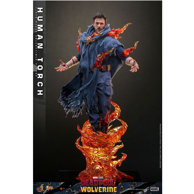 [FIG] ムービー・マスターピース ヒューマン・トーチ デッドプール&ウルヴァリン 1/6 完成品 可動フィギュア(MM#789) ホットトイズ