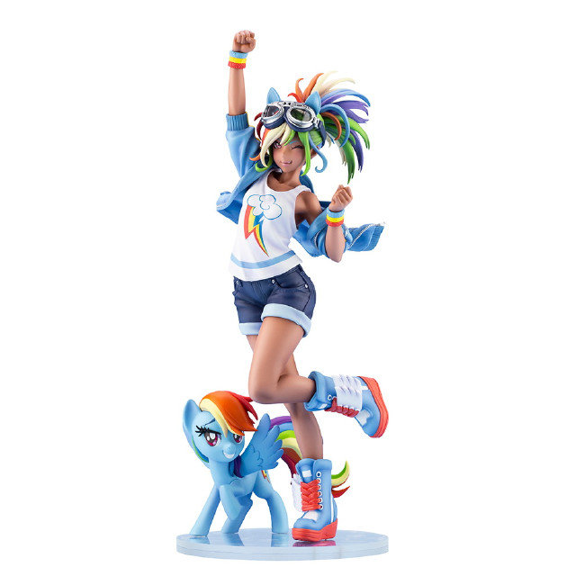 [FIG] (再販) MY LITTLE PONY美少女 レインボーダッシュ マイリトルポニー 1/7 完成品 フィギュア コトブキヤ