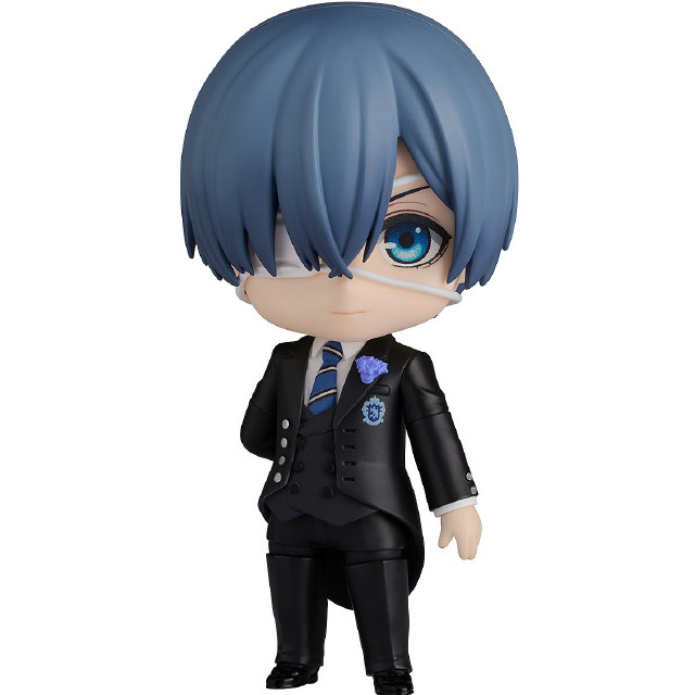 [FIG] ねんどろいど 2710 シエル・ファントムハイヴ 紺碧の梟寮 Ver. 黒執事 -寄宿学校編- 完成品 可動フィギュア オランジュ・ルージュ