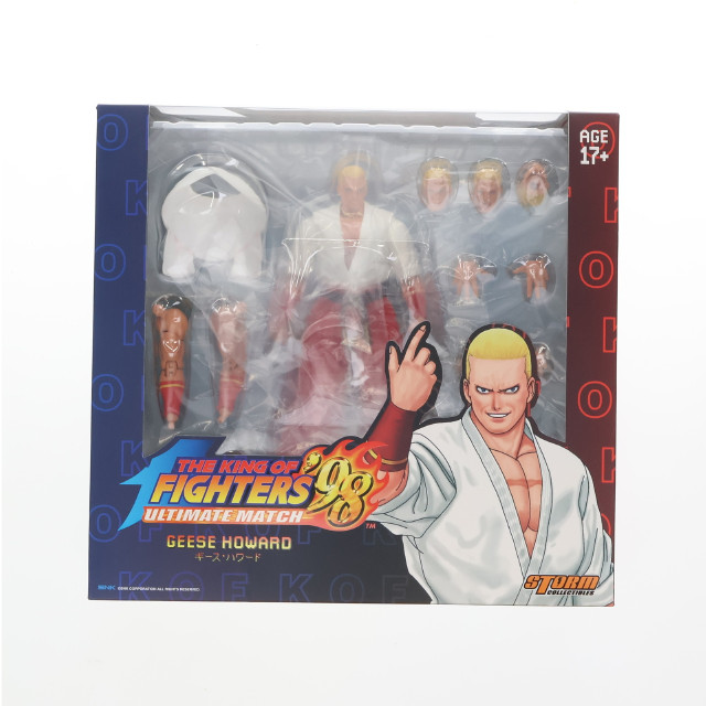 [FIG] ギース・ハワード THE KING OF FIGHTERS '98 ULTIMATE MATCH(ザ・キング・オブ・ファイターズ98 アルティメットマッチ) 完成品 アクションフィギュア(SKKF06)(海外流通版) ストームコレクティブルズ