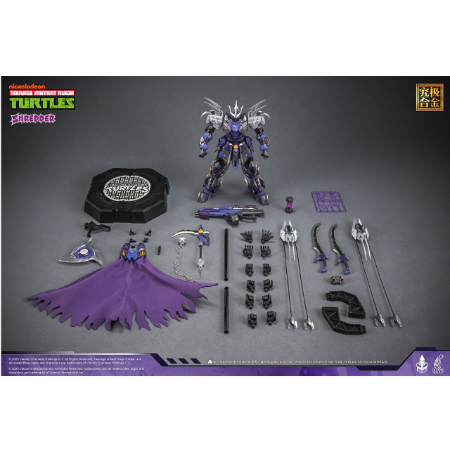 [FIG] HB0016 SHREDDER(シュレッダー) ティーンエイジ・ミュータント・ニンジャ・タートルズ 完成品 合金可動フィギュア HEATBOYS(ヒートボーイズ)