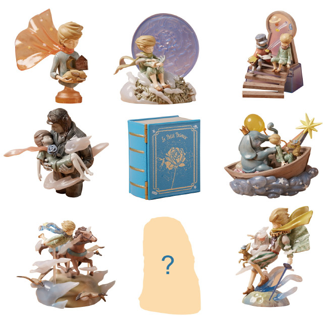 [FIG] (BOX) Le Petit Prince Zu&Pi 星の王子さま3 永遠の想像 トレーディングフィギュア(8個) 海洋堂