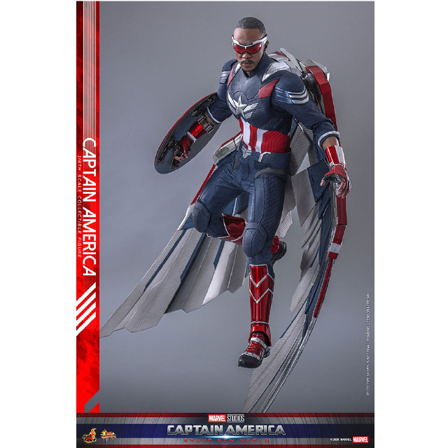 [FIG] ムービー・マスターピース キャプテン・アメリカ キャプテン・アメリカ:ブレイブ・ニュー・ワールド 1/6 完成品 可動フィギュア(MM#779) ホットトイズ