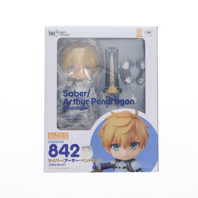 [FIG] (再販) GOODSMILE ONLINE SHOP限定 ねんどろいど 842 セイバー/アーサー・ペンドラゴン〔プロトタイプ〕 Fate/Grand Order(フェイト/グランドオーダー) 完成品 可動フィギュア オランジュ・ルージュ