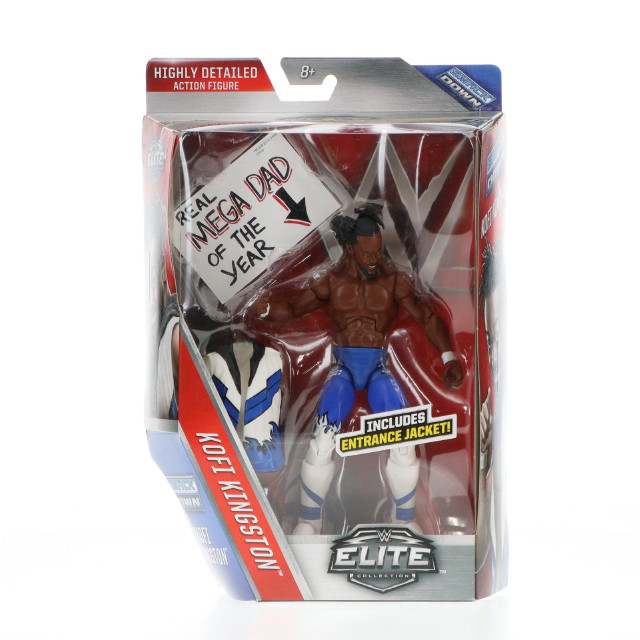 [FIG] コフィ・キングストン エントランスジャケット WWE(ワールド・レスリング・エンターテイメント) エリートコレクション シリーズ 43 スマックダウン 完成品 アクションフィギュア マテル