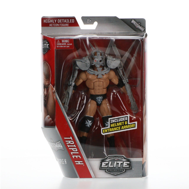 [FIG] トリプルH ヘルメット & エントランスアーマー WWE(ワールド・レスリング・エンターテイメント) エリートコレクション シリーズ 42 レッスルマニア 完成品 アクションフィギュア マテル