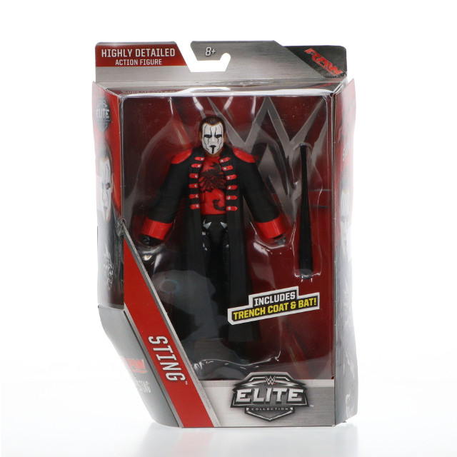 [FIG] スティング トレンチコート & バット WWE(ワールド・レスリング・エンターテイメント) エリートコレクション シリーズ 39 RAW 完成品 アクションフィギュア マテル